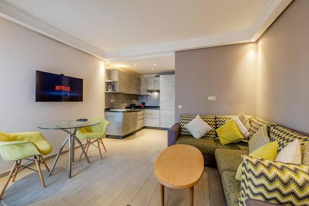 Cozy And Luxurious Appartment Swimming Pool Center Of Marrakech Marraquexe Apartamento